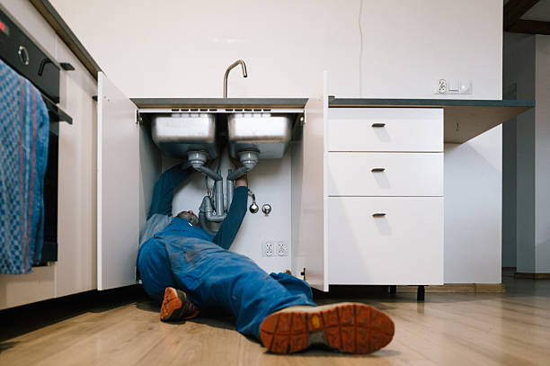 Professional Pipe Repair technician working in Perkins, MO